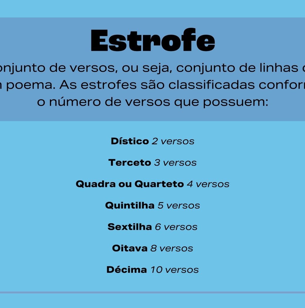 o-que-e-estrofe