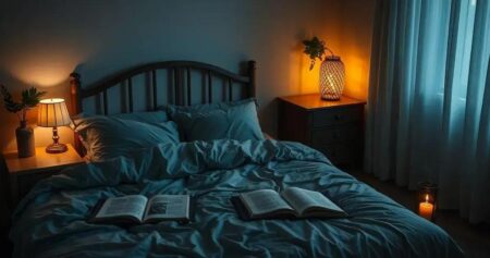 rotina noturna relaxante