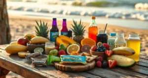 alimentação para surfistas