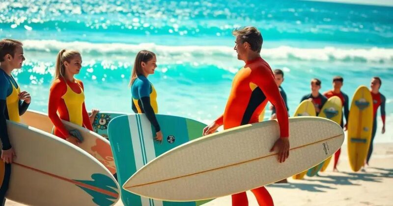 aulas de surf