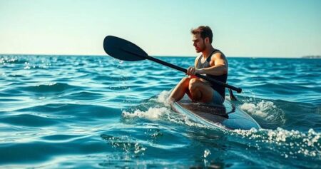 como remar no surf