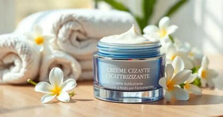 creme cicatrizante para o rosto