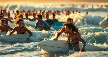 crowd no surf