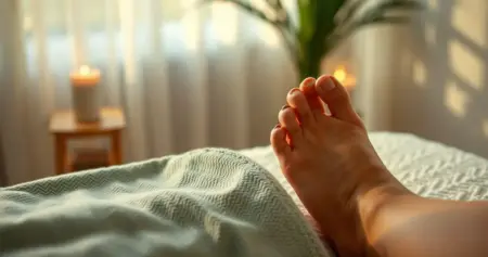 massagem nos pés relaxante
