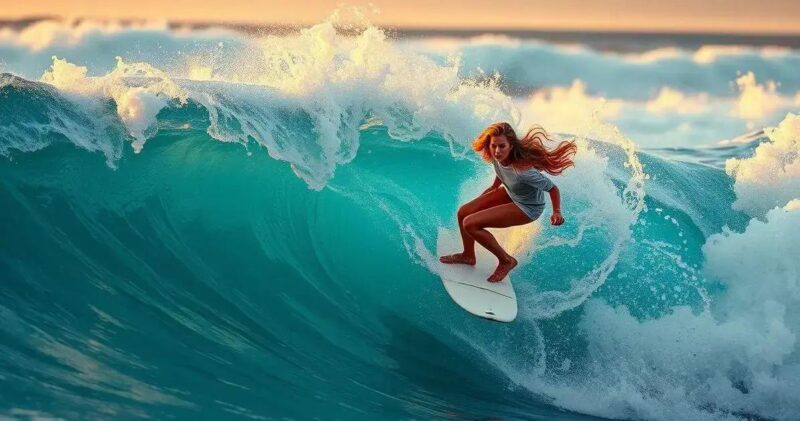 medo de ondas grandes