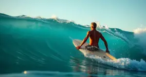 quilha de surf