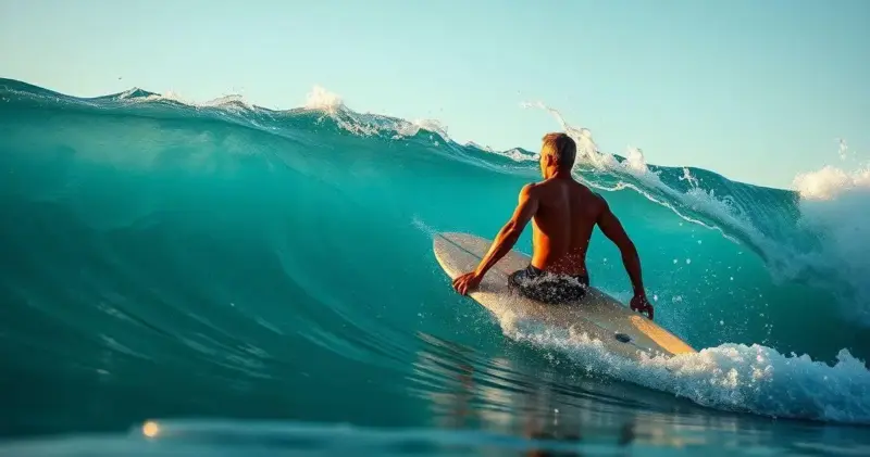 quilha de surf