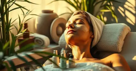 rotina de beleza relaxante