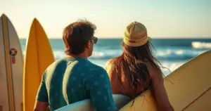 viagem de surf